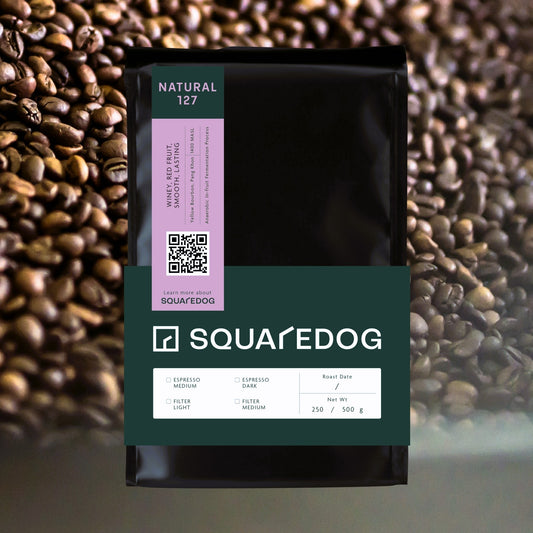 Squaredog Specialty Coffee Single Natural 127